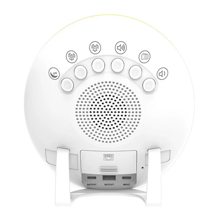 Bulk Purchasing ZH046 Multi-Function Wake-Up Lamp Digital Clock Electronic Alarm Clock with Colorful Ambient Lights