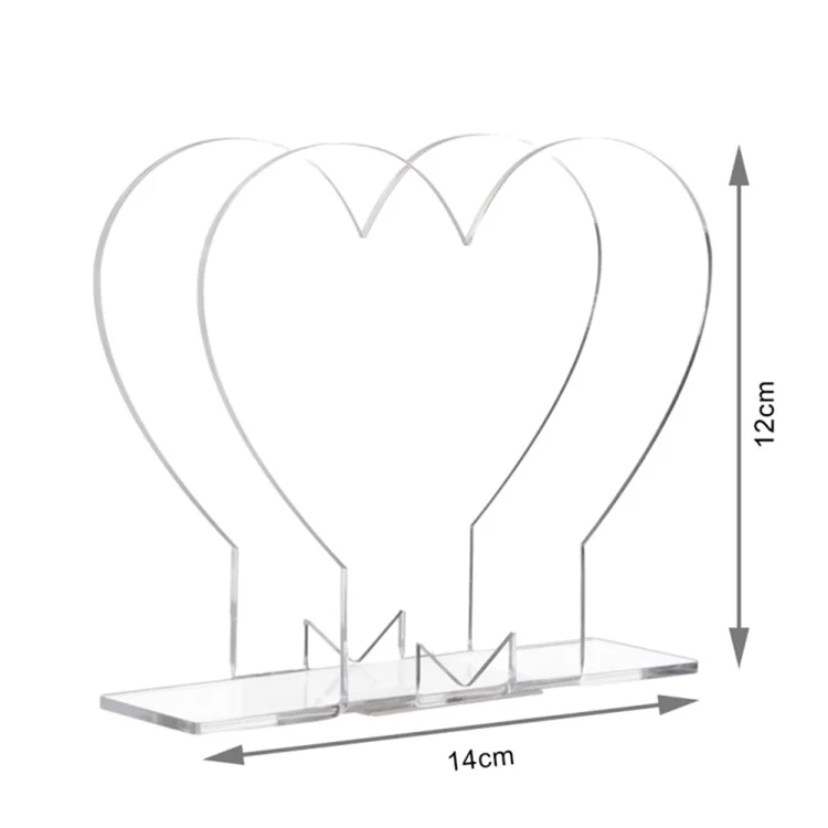 YX012 Clear Acrylic Napkin Holder Rack Tables Napkin Dispenser Storage Container Holder Stand Tissue Box