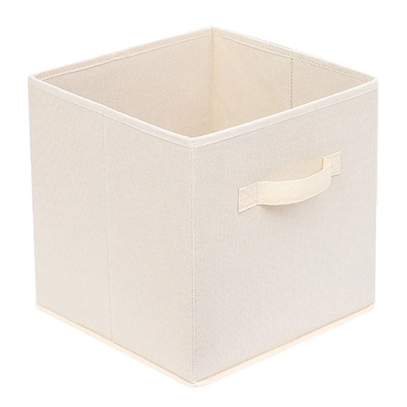MOHO & HOME Home Non-woven Wardrobe Storage Box Clothes Toys Sundries Storage Box - Beige