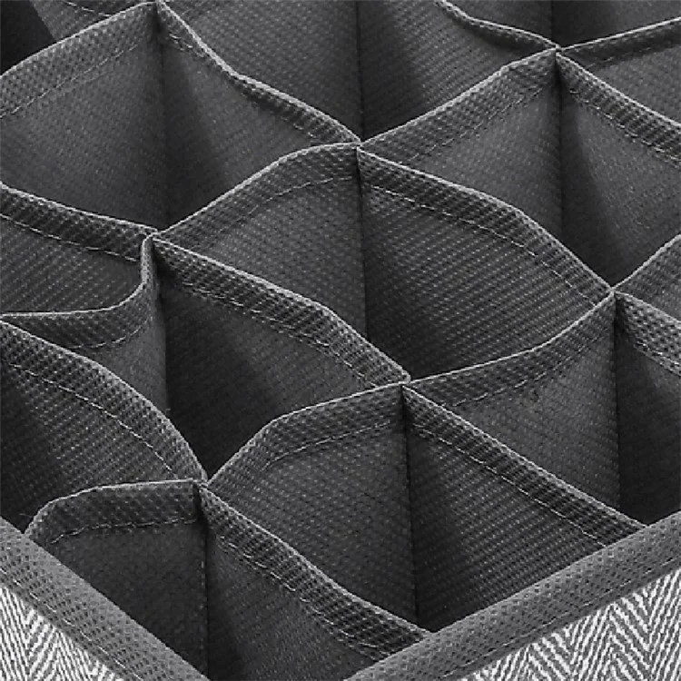 Moho & Home 4pcs / Setzen Sie Nicht Gewebte Aufbewahrungsbox-kleiderschrank-unterwäsche-organizer Schrank Kleidung Socken Schubladen Storage Box Körbe