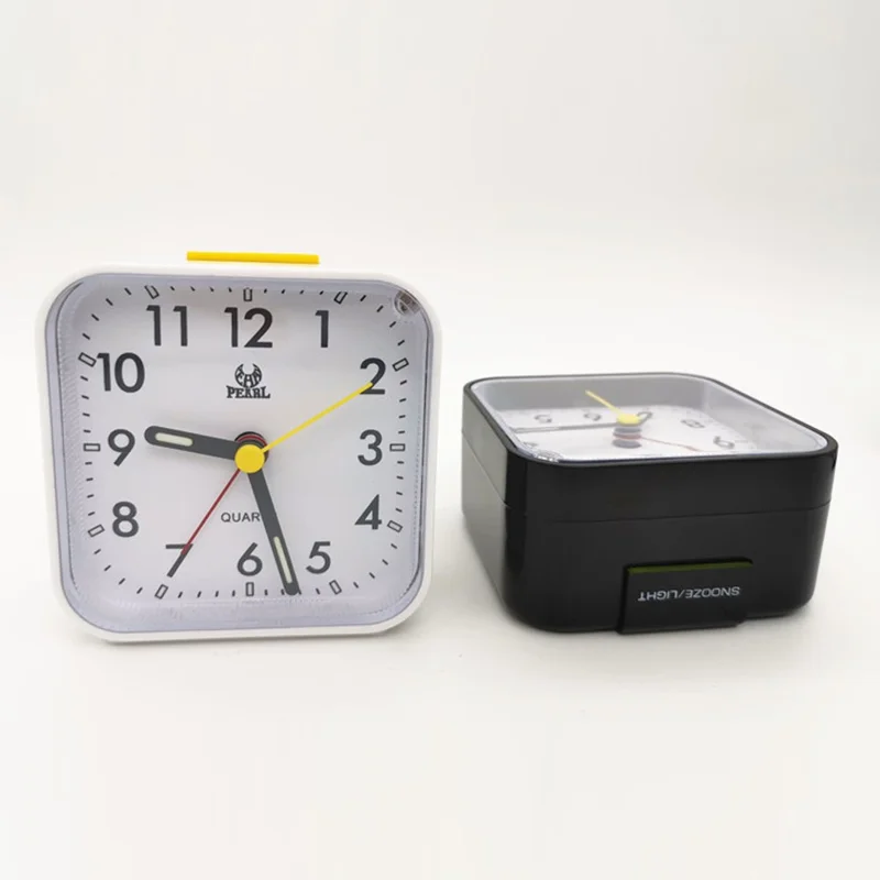 PEARL PT157 Luminous Small ABS Alarm Clock Home Bedside Desktop Clock Children Alarm Clock - Blue