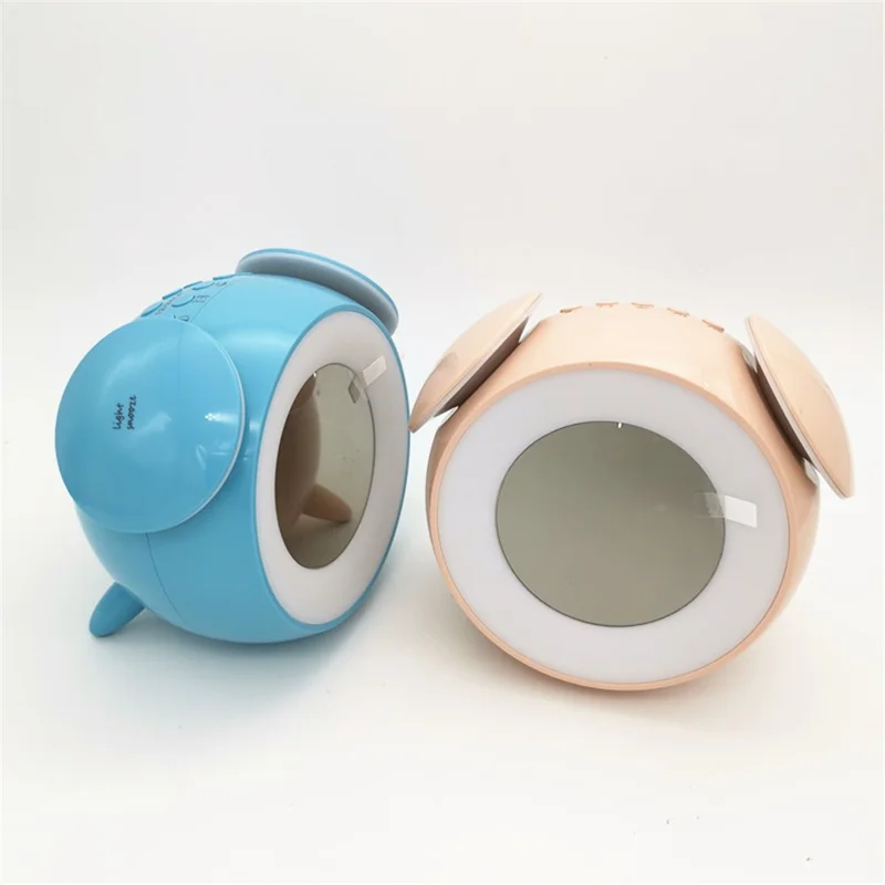 LD908 Alarm Clock Ambient Lamp LED Wake Up Light Night Light with Sunset Simulation - Pink