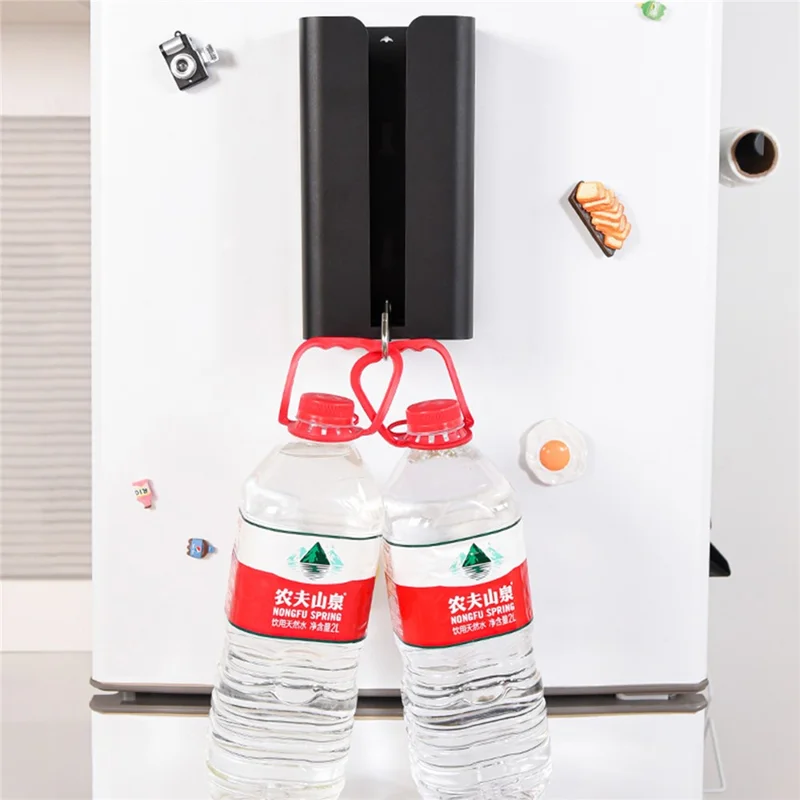 No Drilling Carbon Steel Storage Box Kitchen Tissue Paper Dispenser Holder - White / Bottom Opening