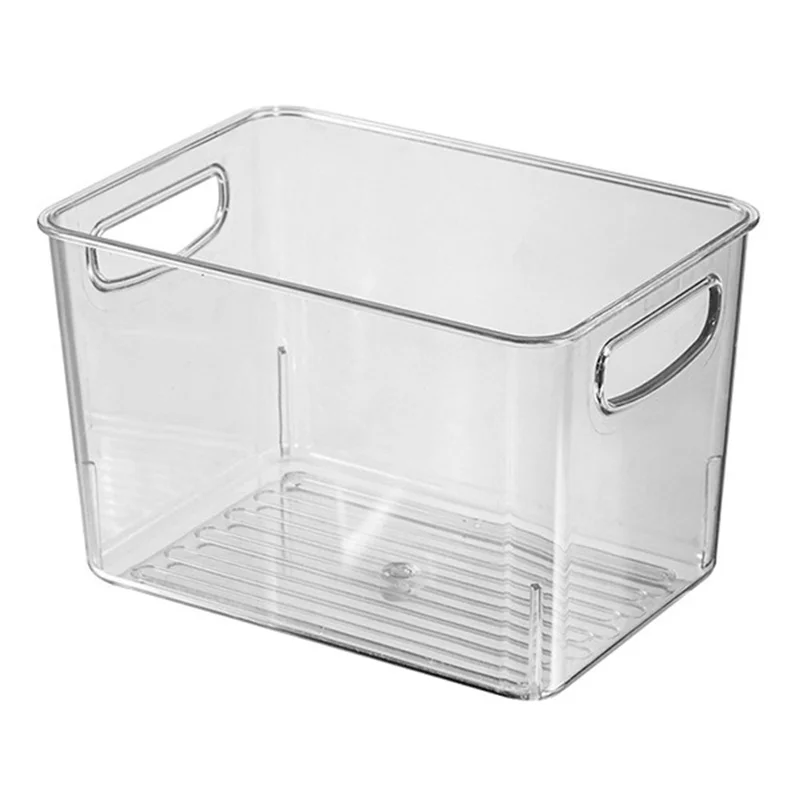 TY-9047 Fridge Food Storage Container Refrigerator Organizer Clear PET Box (BPA-Free, No FDA), Size: S