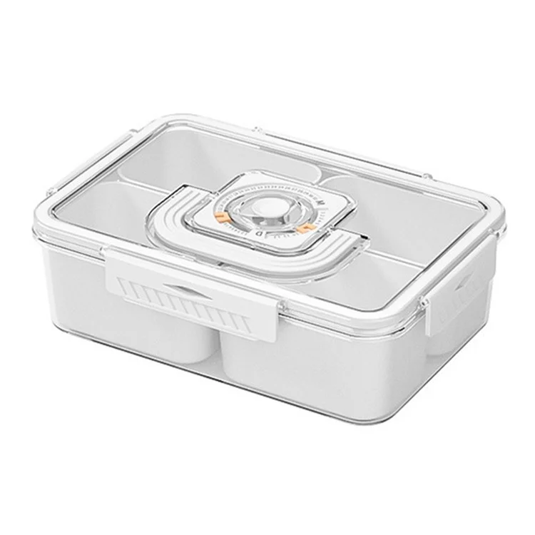 Caja de almacenamiento de alimentos hermética TY-90021 con temporizador 4 rejillas Recipiente de almacenamiento de verduras (sin BPA, NO FDA)