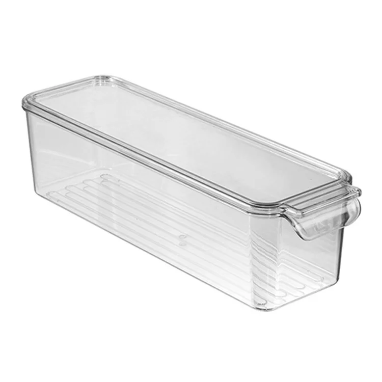 Organizer per alimenti per frigorifero TY-9068 Contenitore in PET trasparente con coperchio (senza BPA, senza FDA)