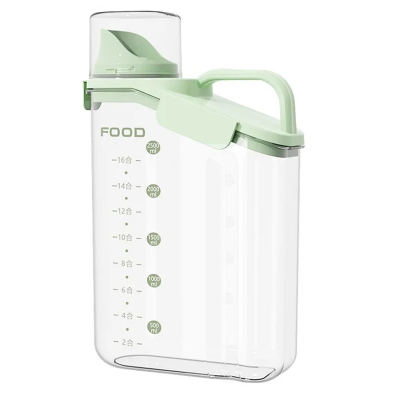 TY-29004 Size L Airtight Food Storage Box Large Capacity Kitchen Organizer (BPA-Free, without FDA Certification) - Green