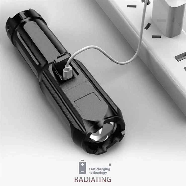 Mini Lampe de Poche à LED Portable Haute Luminosité Rechargeable - Style Ordinaire