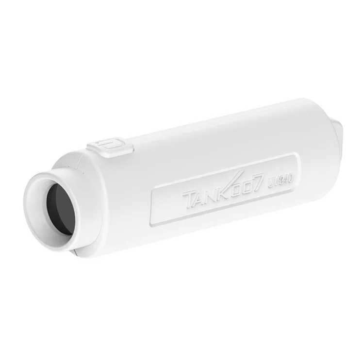 TANK007 UV340 365nm Mini-UV-Taschenlampe, Haustier-Urin-Fleckendetektorultraviolett-Licht, Geldprüfungslampe ohne Batterie - Weiß