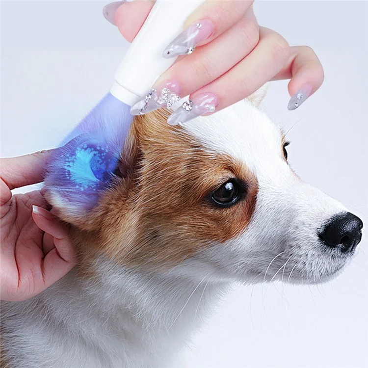 TANK007 UV340 365nm Mini UV Flashlight Pet Urine Stain Detector Ultraviolet Light Money Verification Lamp without Battery - Black