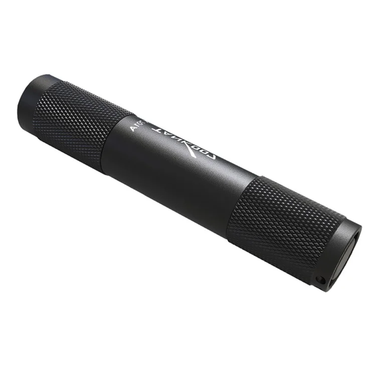 TANK007 TK701A Mini Lanterna Portátil à Prova d'Água com Chaveiro 80 Lumens LED (Sem Bateria) - Laranja