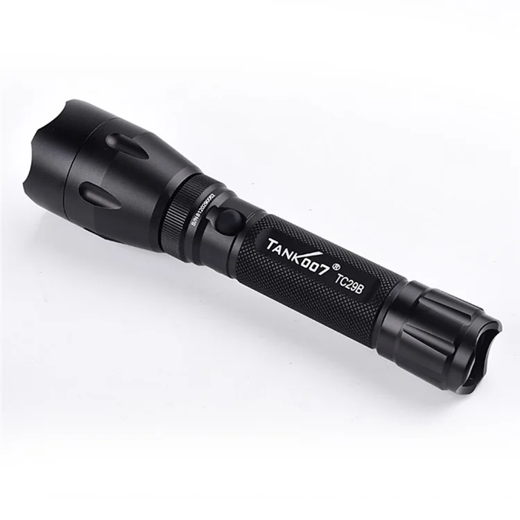 TANK007 TC29B Hochleistungs-EDC-Polizei-Tragbare Taschenlampe IPX8 Wasserdicht Camping LED-Fackel