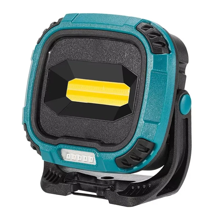 W895-1 COB Portable Floodlight Rechargeable Work Light Multi-Functional Flashlight (Without Battery) - Blue