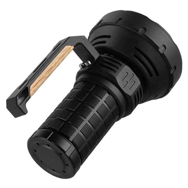W5221-1 High Power Type C Rechargeable Handheld Spotlight Dimmable 16 Leds Searchlight for Patrol