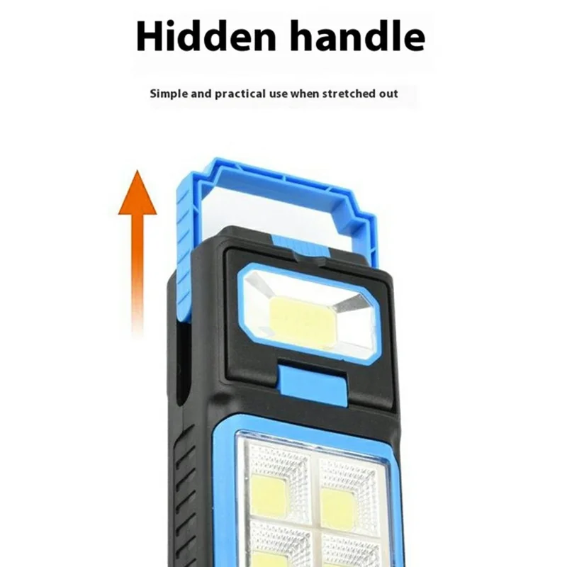 Solar Work Light for Camping Tent Lighting Rechargeable Portable Power Bank Emergency Lamp - GZ02903 / Style C