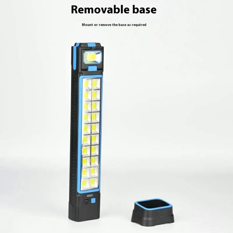 Solar Work Light for Camping Tent Lighting Rechargeable Portable Power Bank Emergency Lamp - GZ02903 / Style C