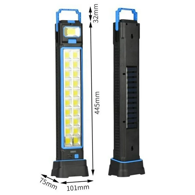 Solar Work Light for Camping Tent Lighting Rechargeable Portable Power Bank Emergency Lamp - GZ02903 / Style C