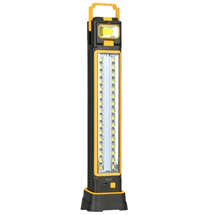 Solar Work Light for Camping Tent Lighting Rechargeable Portable Power Bank Emergency Lamp - GZ02901 / Style A