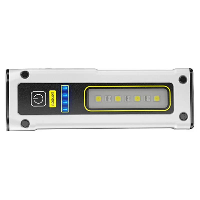 STD01 COB Luz de Trabalho Mini Lanterna LED em Liga de Alumínio com Lâmpada de Inspeção de Emergência Magnética - Branco