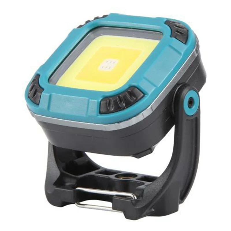 W8129-1 Tragbare COB Arbeitsleuchte für Outdoor-Camping mit magnetischer Basis, wiederaufladbare Zeltlampe - Blau