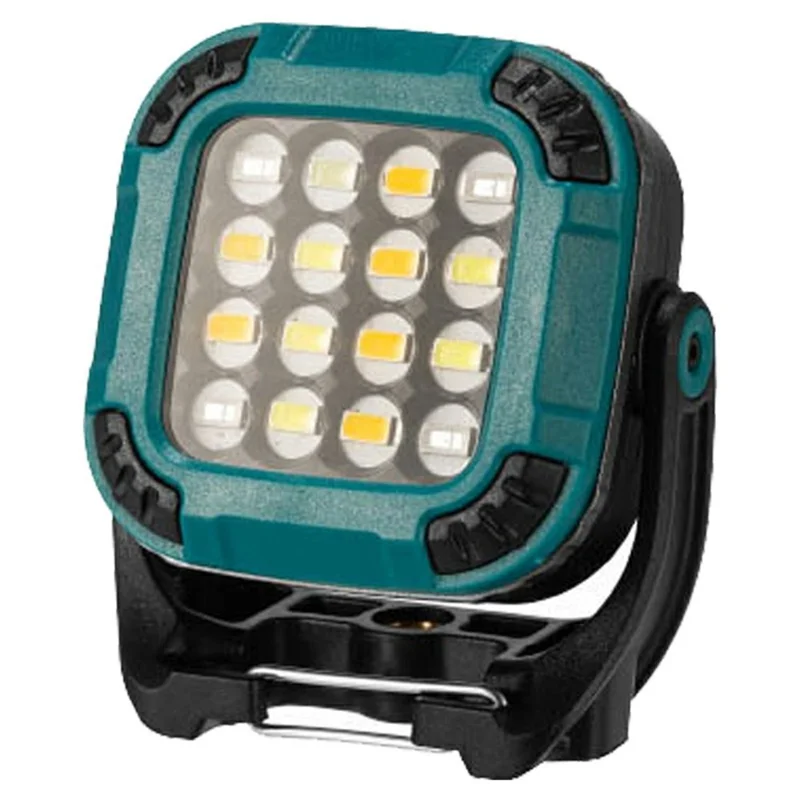 W8129-3 Portable Work Light for Camping Rechargeable Outdoor Tent Lamp with Magnetic Base - Blue