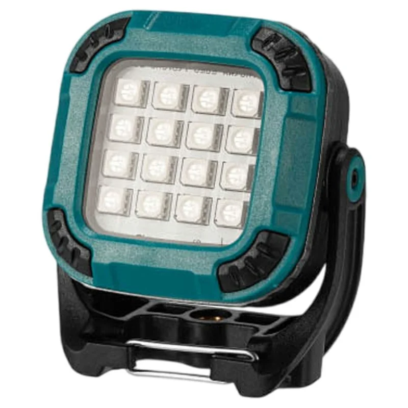 W8129-5 Mini Square Work Light for Outdoor Camping Tent LED Lamp with Magnetic Base - Blue