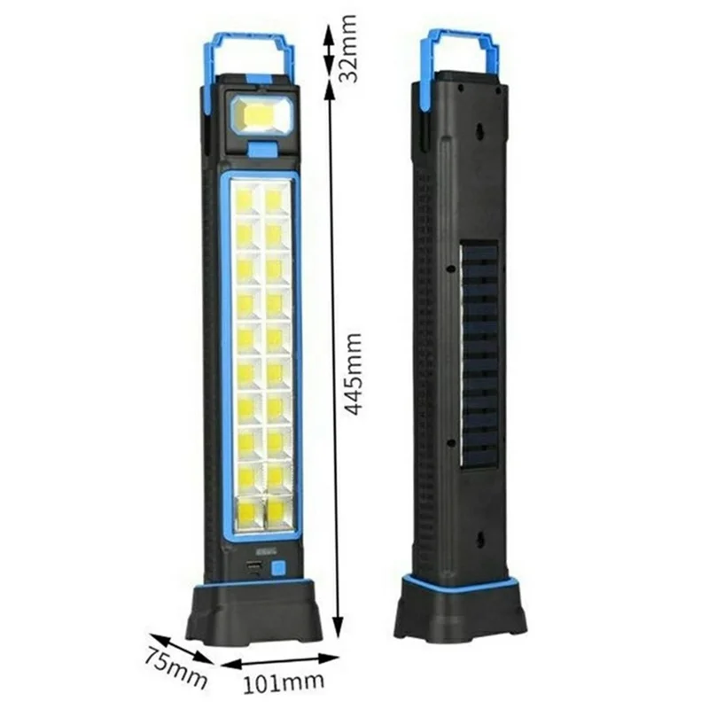 GZ02903 Lampada da ispezione portatile di emergenza a carica solare multifunzione USB per tenda da campeggio