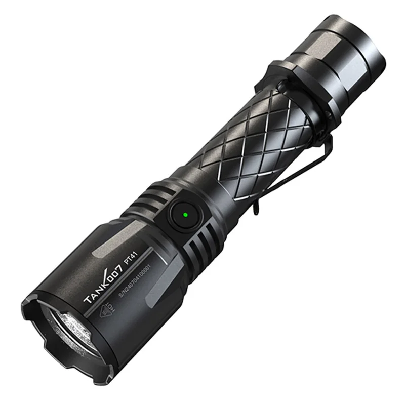 TANK007 PT41 30W High Power Tactical Flashlight Aluminum Alloy Rechargeable Outdoor Emergency Torch