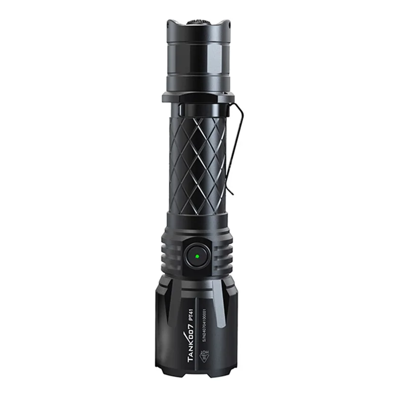 TANK007 PT41 30W High Power Tactical Flashlight Aluminum Alloy Rechargeable Outdoor Emergency Torch