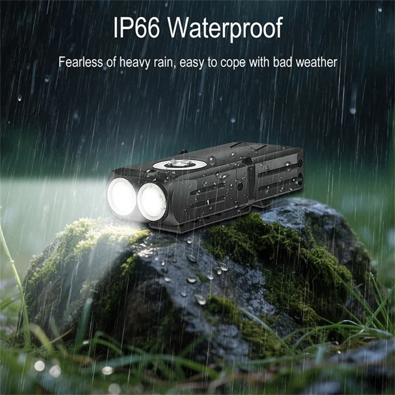 EV25 IP66 Waterproof EDC Multi-Function Flashlight 650 Lumens Brightness Mini Keychain Magnetic Flashlight with Pen Clip