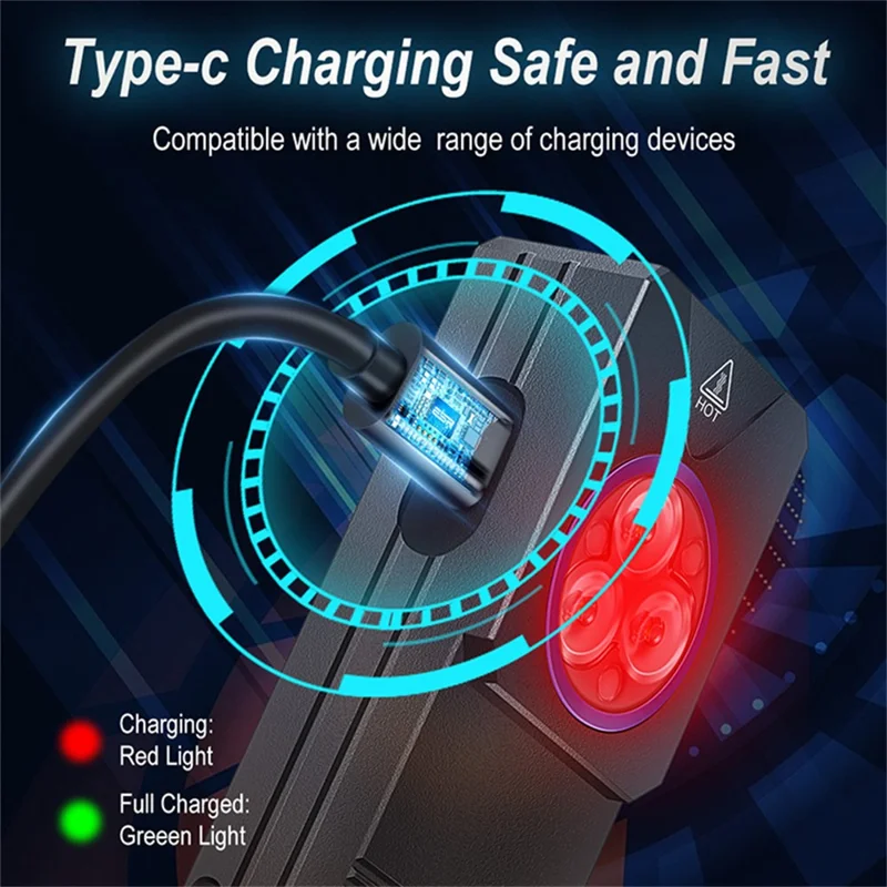 EV30 550 Lumens Brightness EDC Multi-Function Flashlight IP66 Waterproof Aluminum Alloy Clip Magnetic Work Light with UV Detection Red Blue Flash