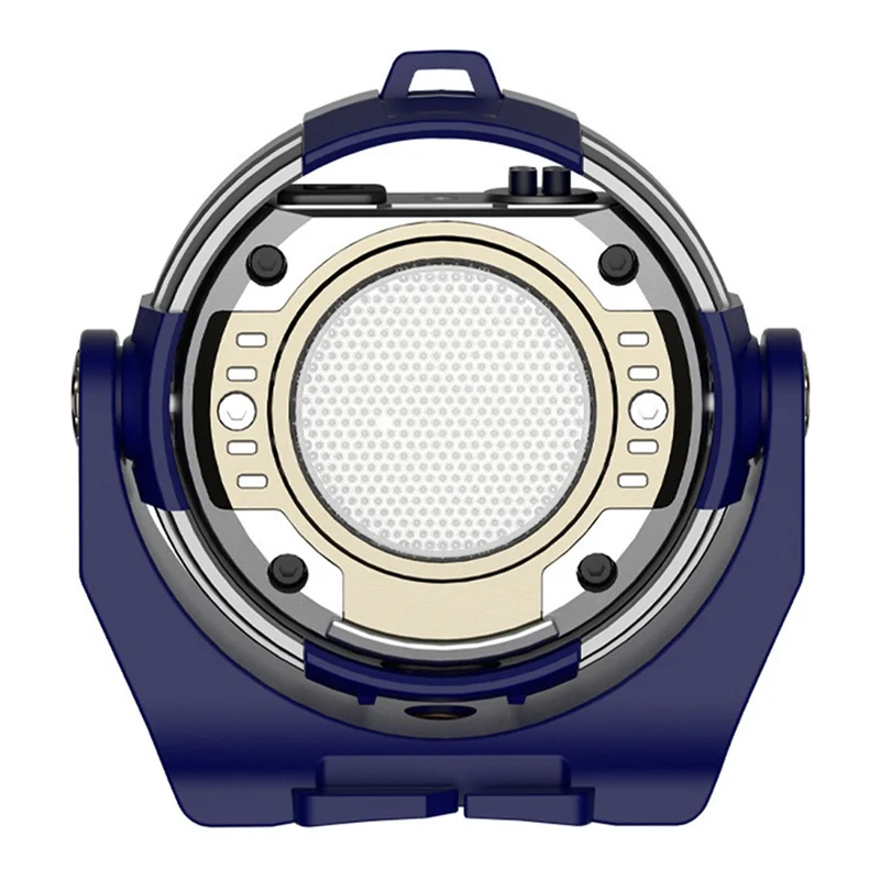 22HO0018 Lámpara de Trabajo Multifuncional para Exterior, Luz de Emergencia con Carga USB y Cabezal Magnético - Lámpara de Trabajo P7 / Azul