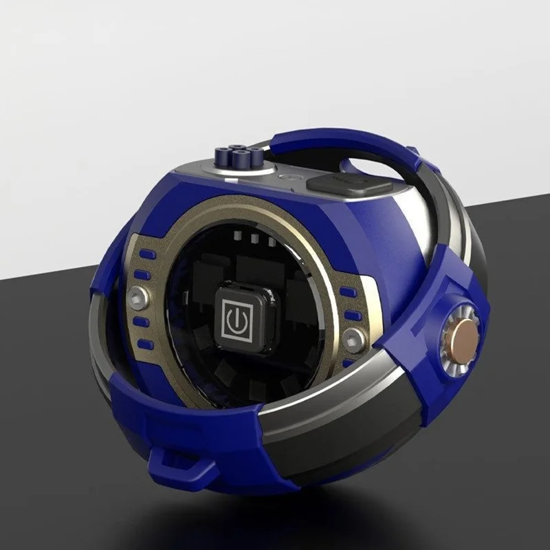 22HO0018 Lámpara de Trabajo Multifuncional para Exterior, Luz de Emergencia con Carga USB y Cabezal Magnético - Lámpara de Trabajo P7 / Azul