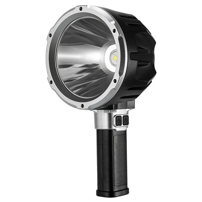 Ручной фонарь W5219B, размер L, встроенный аккумулятор 3000 мА·ч, светодиодный фонарь P50 + COB, рабочий свет, уличная сигнализация