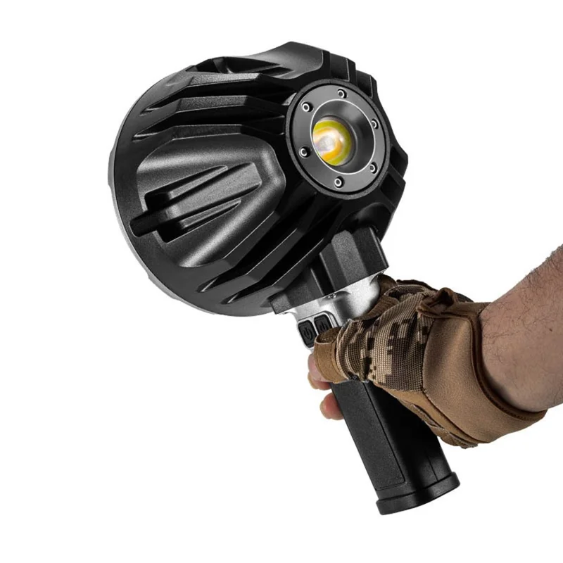 Ручной фонарь W5219B, размер L, встроенный аккумулятор 3000 мА·ч, светодиодный фонарь P50 + COB, рабочий свет, уличная сигнализация