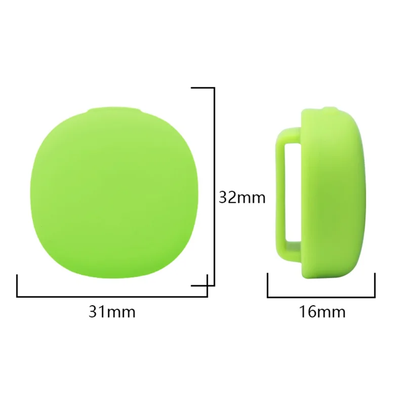 Silikonhölje för Tile Sticker (2024) Bluetooth-kompatibel hundspårrare Skydd för hundkragar Grönt