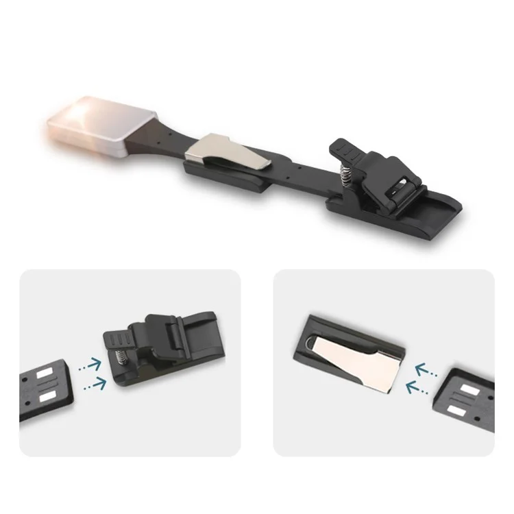 Luz de Leitura USB 3 Color Ajuste Brilho Ajustável Lâmpada LED de Proteção Ocular Com Grampo Para Laptop PC PC