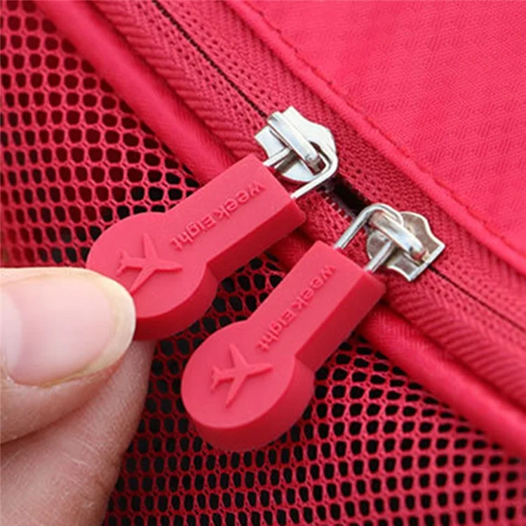 WEEKEIGHT Shoes Bag Convenient Packing Travel Bag Storage Shoes Pouch - Red