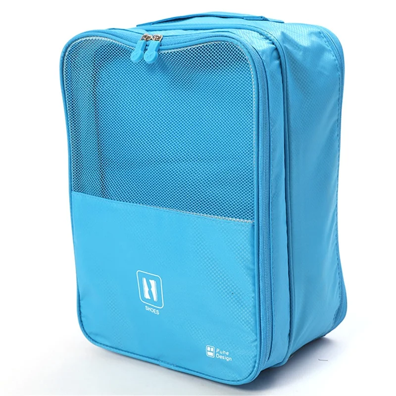 WEEKEIGHT Shoes Bag Convenient Packing Travel Bag Storage Shoes Pouch - Blue