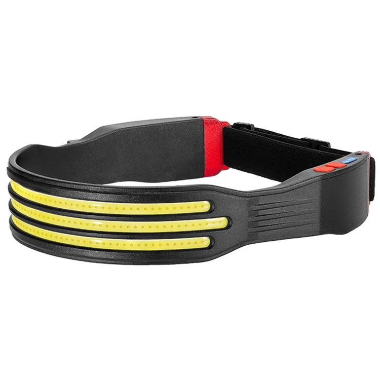 W695-3 Mini LED Headlight Multi-Function COB Headlamp with Red Warning Outdoor Headband Light