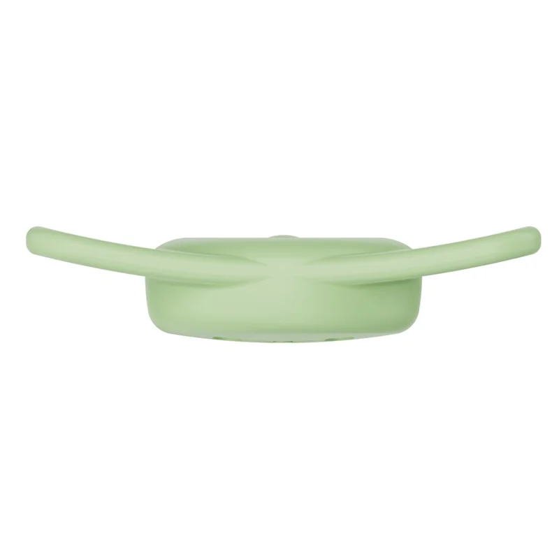 Dog Collar Holder for AirTag Waterproof Silicone GPS Tracker Cover Anti-Lost Locator Case - Green