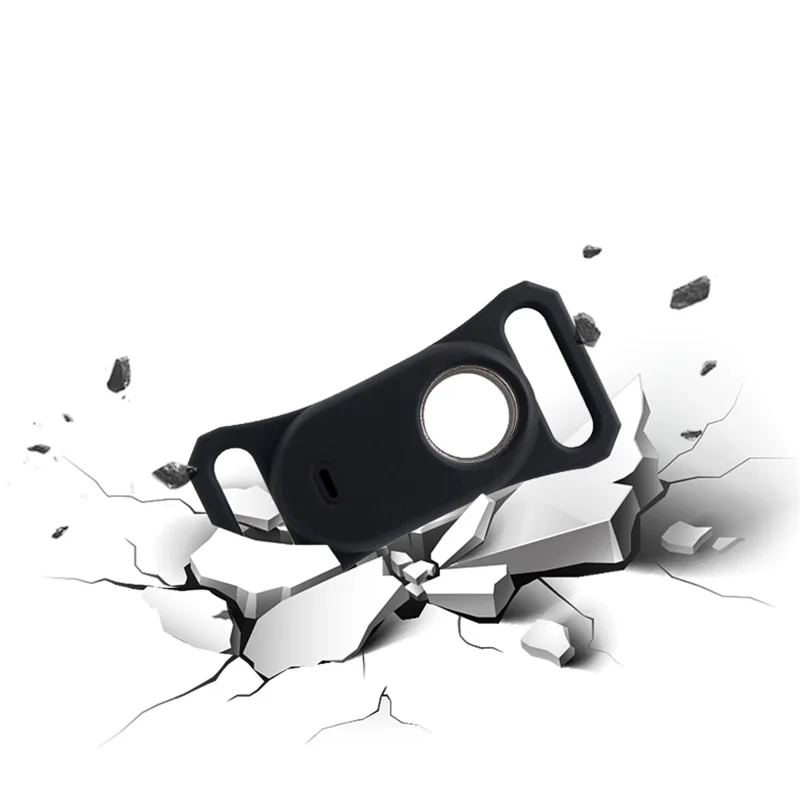 Pet Collar Tracker Silicone Case for Samsung Galaxy SmartTag2 Shockproof Cover - Pink