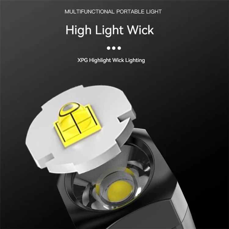 MNS3 Outdoor Keychain Mini Flashlight Magnetic Emergency Lighting Tool Portable LED Night Light