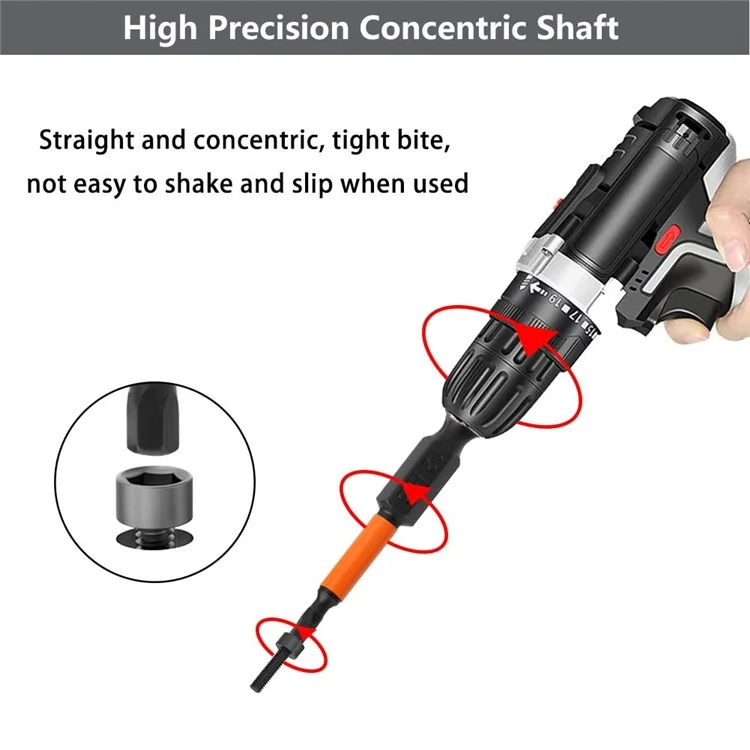 10PCS Hex Screwdriver Bit Set 50mm H5 TS2 Steel Magnetic Drill Bit for Electric Drill Screwdrivers