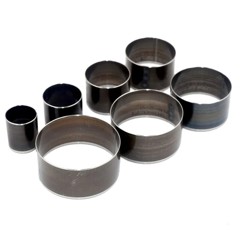 7-teiliges 20-50mm DIY Leder-Handwerks-Stanzwerkzeug-Set mit Rundlochstanzer und Gürtelendenschneider