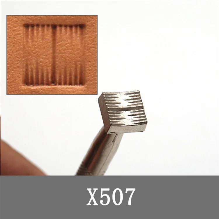 15-teiliges DIY Leder Stanzwerkzeug Set Edelstahl Lederbearbeitungs Präge- und Gravurwerkzeug Kit