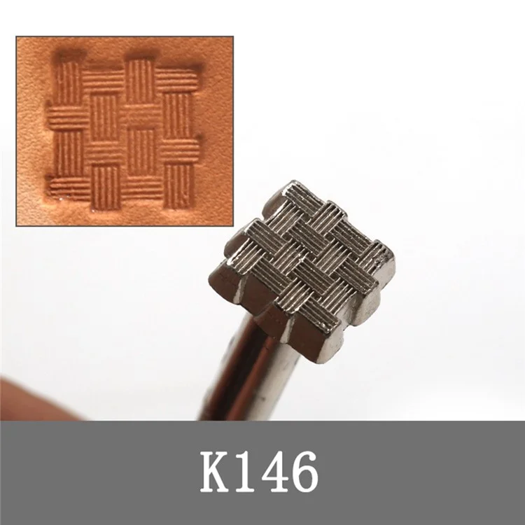 15-teiliges DIY Leder Stanzwerkzeug Set Edelstahl Lederbearbeitungs Präge- und Gravurwerkzeug Kit