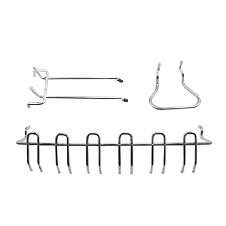 4 Aufbewahrungsboxen mit 80 Lochbretthaken - Multifunktionale Wandmontage Organizer Werkzeug Halterung Set