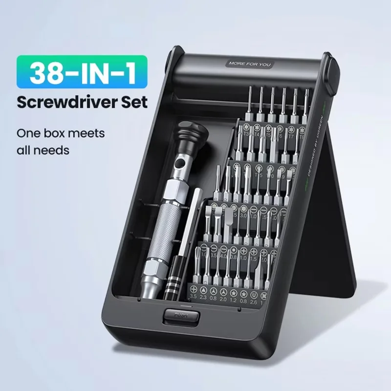 UGREEN UT110 15354 38 in 1 Precision Screwdriver Set Multi-Function Repair Tool Kit for Phone / Computer / Watch / Laptop / Eyeglasses