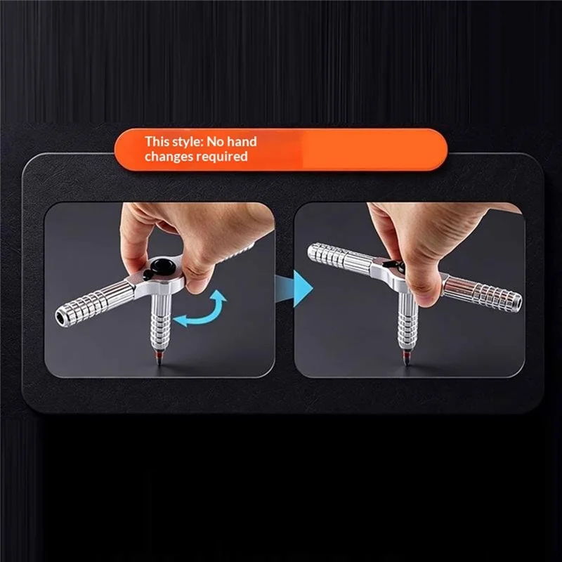 54 in 1 Magnetic Ratchet Screwdriver Set CRV / S2 Alloy Steel Bits with Sockets